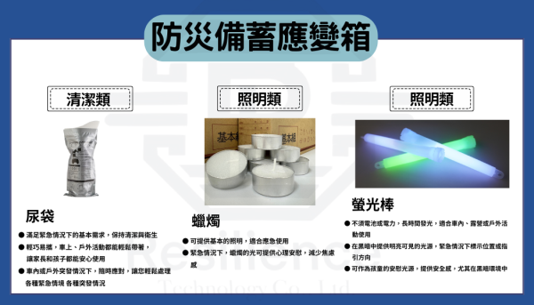 防災備蓄應變箱-雙人基本26件組：圖片 2